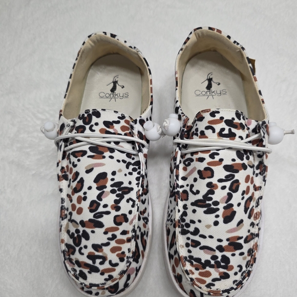 Stylish Leopard Print Women's  Shoes - Picture 4 of 7
